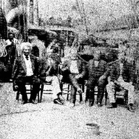 Frederick Douglass on the deck of the USS Tennessee in Key West, Florida, January 17, 1871